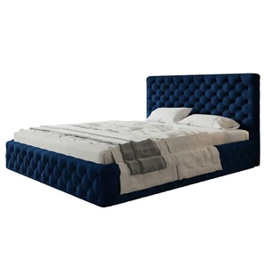 Polsterbett Miami Slim | blau | 174 cm | 95 cm |