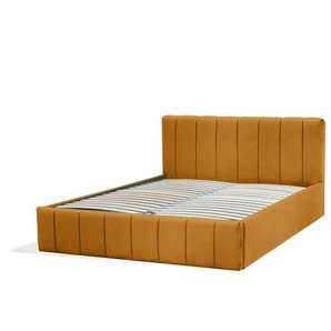 Polsterbett mit Bettkasten - gelb - Materialmix - 149 cm - 85 cm | Möbel Kraft