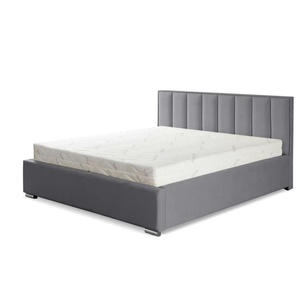 Polsterbett mit Bettkasten Hugo ¦ grau ¦ Maße (cm): B: 120 H: 110
