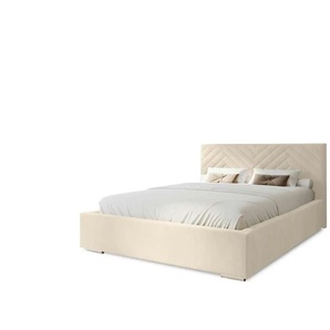 Polsterbett mit Stauraum Aberfeldy ¦ beige ¦ Maße (cm): B: 155 H: 100