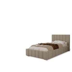 Polsterbett mit Stauraum Ayr ¦ beige ¦ Maße (cm): B: 105 H: 100
