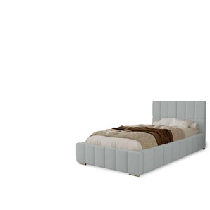 Polsterbett mit Stauraum Ayr ¦ grau ¦ Maße (cm): B: 105 H: 100