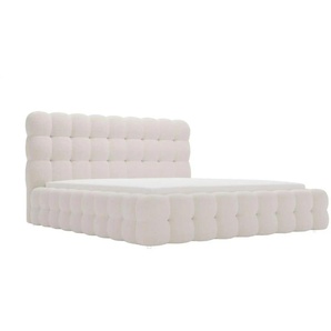 Polsterbett mit Stauraum - beige - Materialmix - 189 cm - 105 cm | Möbel Kraft