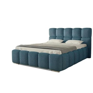 Polsterbett Luna | blau | 180 cm | 112 cm |