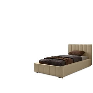 Polsterbett mit Stauraum - braun - Materialmix - 105 cm - 100 cm | Möbel Kraft