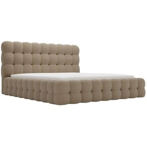 Polsterbett mit Stauraum - braun - Materialmix - 189 cm - 105 cm | Möbel Kraft