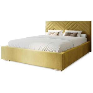 Polsterbett mit Stauraum - beige - Materialmix - 195 cm - 100 cm | Möbel Kraft