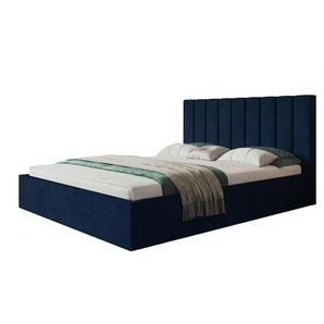 Polsterbett mit Stauraum Selaris ¦ blau ¦ Maße (cm): B: 188 H: 90