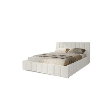 Polsterbett mit Stauraum - weiß - Materialmix - 175 cm - 100 cm | Möbel Kraft