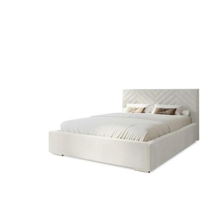 Polsterbett mit Stauraum - weiß - Materialmix - 215 cm - 100 cm | Möbel Kraft