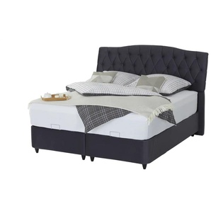 Polsterbett Saigon | grau | 185 cm | 142 cm |