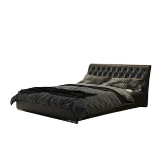 Polsterbett mit Stauraum Porto - schwarz - Materialmix - 216 cm - 95 cm | Möbel Kraft