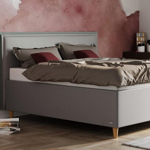 Polsterbett Sensation, secret silver, 180 x 200 cm, H 2 und H 3