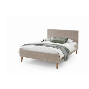 Polsterbett Swansea - beige - Materialmix - 146 cm - 100 cm | Möbel Kraft