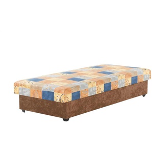 Polsterbett Twister | braun | 80 cm | 40 cm |