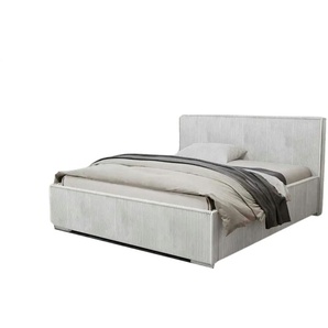 Polsterbett - weiß - Materialmix - 218 cm - 100 cm | Möbel Kraft