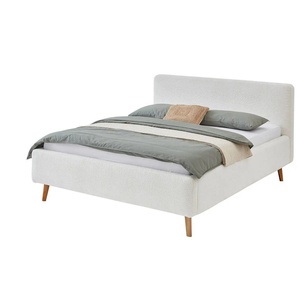 Polsterbettgestell - creme - Materialmix - 181 cm - 105 cm | Möbel Kraft