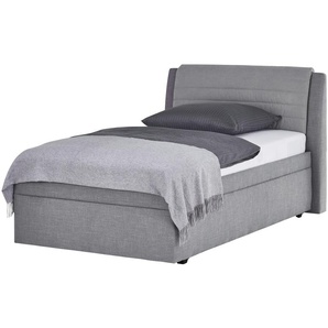 Polsterbett - grau - Materialmix - 139 cm - 112 cm | Möbel Kraft
