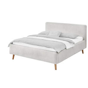 Polsterbett - grau - Materialmix - 181 cm - 105 cm | Möbel Kraft
