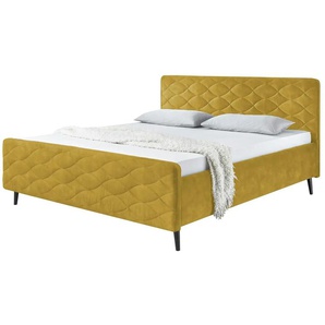 Polsterbettgestell Mario A | gelb | 189 cm | 108 cm |