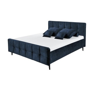 Polsterbettgestell Mario C | blau | 169 cm | 108 cm |