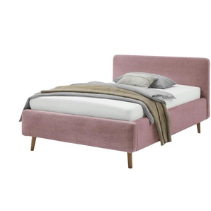 Polsterbett  Mattis ¦ rosa/pink ¦ Maße (cm): B: 161 H: 105