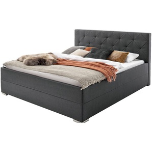 Boxbett  Ramford ¦ schwarz ¦ Maße (cm): B: 191 H: 110 T: 218.0