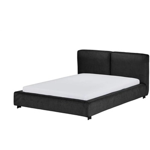 Polsterbettgestell - schwarz - Materialmix - 166 cm - 94 cm - cm 226,0 | Möbel Kraft