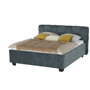 meinBett Polsterbettgestell  Veifa ¦ blau ¦ Maße (cm): B: 206 H: 103