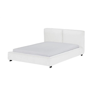 Polsterbettgestell - weiß - Materialmix - 208 cm - 94 cm - cm 226,0 | Möbel Kraft