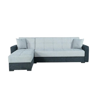 Polsterecke Belgard | grau | 256 cm | 85 cm | cm 165,0 |