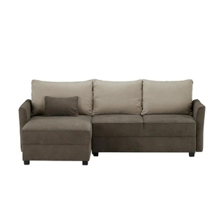 Polsterecke Bille | braun | 238 cm | 94 cm | cm 165,0 |