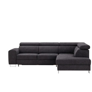 Polsterecke Bonnie | schwarz | 270 cm | 78 cm | cm 229,0 |