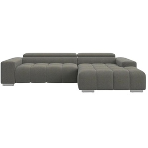 Polsterecke Charleen | grau | 307 cm | 73 cm | cm 186,0 |