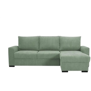 Polsterecke Erika | grün | 238 cm | 89 cm | cm 158,0 |