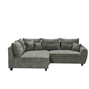 Polsterecke Lea | grau | 248 cm | 87 cm | cm 176,0 |