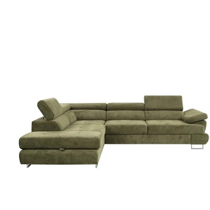 Polsterecke Luton | grün | 270 cm | 71 cm | cm 225,0 |