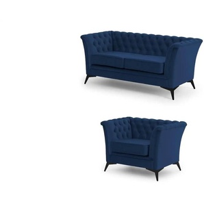 Polstergarnitur 2+1 | blau | 175 cm | 78 cm |