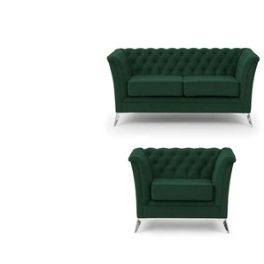 Polstergarnitur 2+1 | grün | 175 cm | 78 cm |