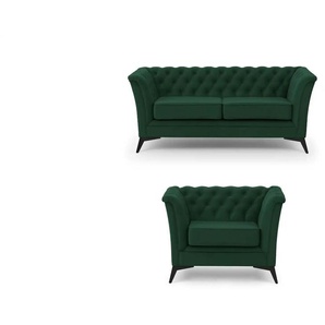 Polstergarnitur 2+1 | grün | 175 cm | 78 cm |
