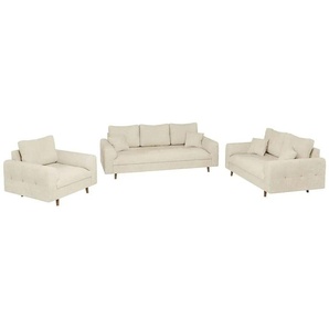 Polstergarnitur 3+2+1  Trygve ¦ beige ¦ Maße (cm): B: 210 H: 81