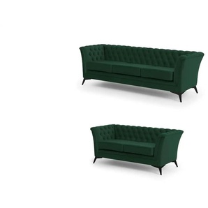 Polstergarnitur 3+2 | grün | 237 cm | 78 cm |