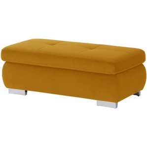 Lounge Collection Polsterhocker  Affair ¦ gelb ¦ Maße (cm): B: 129 H: 47 T: 64.0