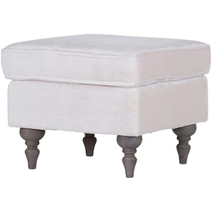 Hocker  Cozy ¦ weiß ¦ Maße (cm): B: 55 H: 44 T: 55.0