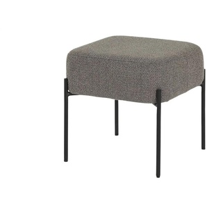 Polsterhocker  Jasper ¦ grau ¦ Maße (cm): B: 43 H: 40 T: 43.0