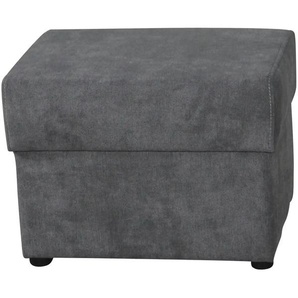 Polsterhocker  Ken ¦ grau ¦ Maße (cm): B: 60 H: 45 T: 45.0