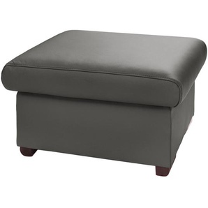 Polsterhocker Lamexa 70 x 44 x 60cm Grau/Dunkelgrau