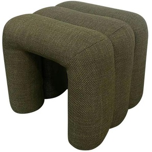 Polsterhocker  Libertina ¦ grün ¦ Maße (cm): B: 43,5 H: 45 T: 43.5
