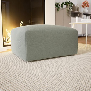 Polsterhocker Minzgrün - Eleganter Polsterhocker: Hochwertige Qualität, einzigartiges Design - 80 x 42 x 64 cm, Individuell konfigurierbar