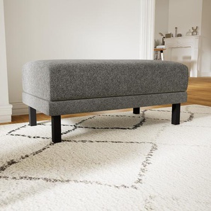 Polsterhocker Steingrau - Eleganter Polsterhocker: Hochwertige Qualität, einzigartiges Design - 100 x 48 x 60 cm, Individuell konfigurierbar